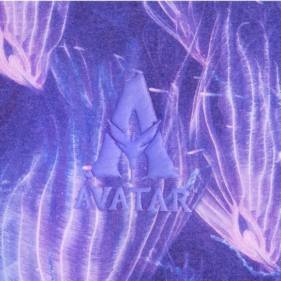 Disney Parks Purple Avatar Spirit Jersey Animal Kingdom Pandora Adult - NEW - Picture 3 of 3